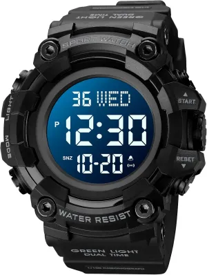 Watches Digital Airplane Shaped LED Light Waterproof Watches Gosasa Men depression Sports Military 