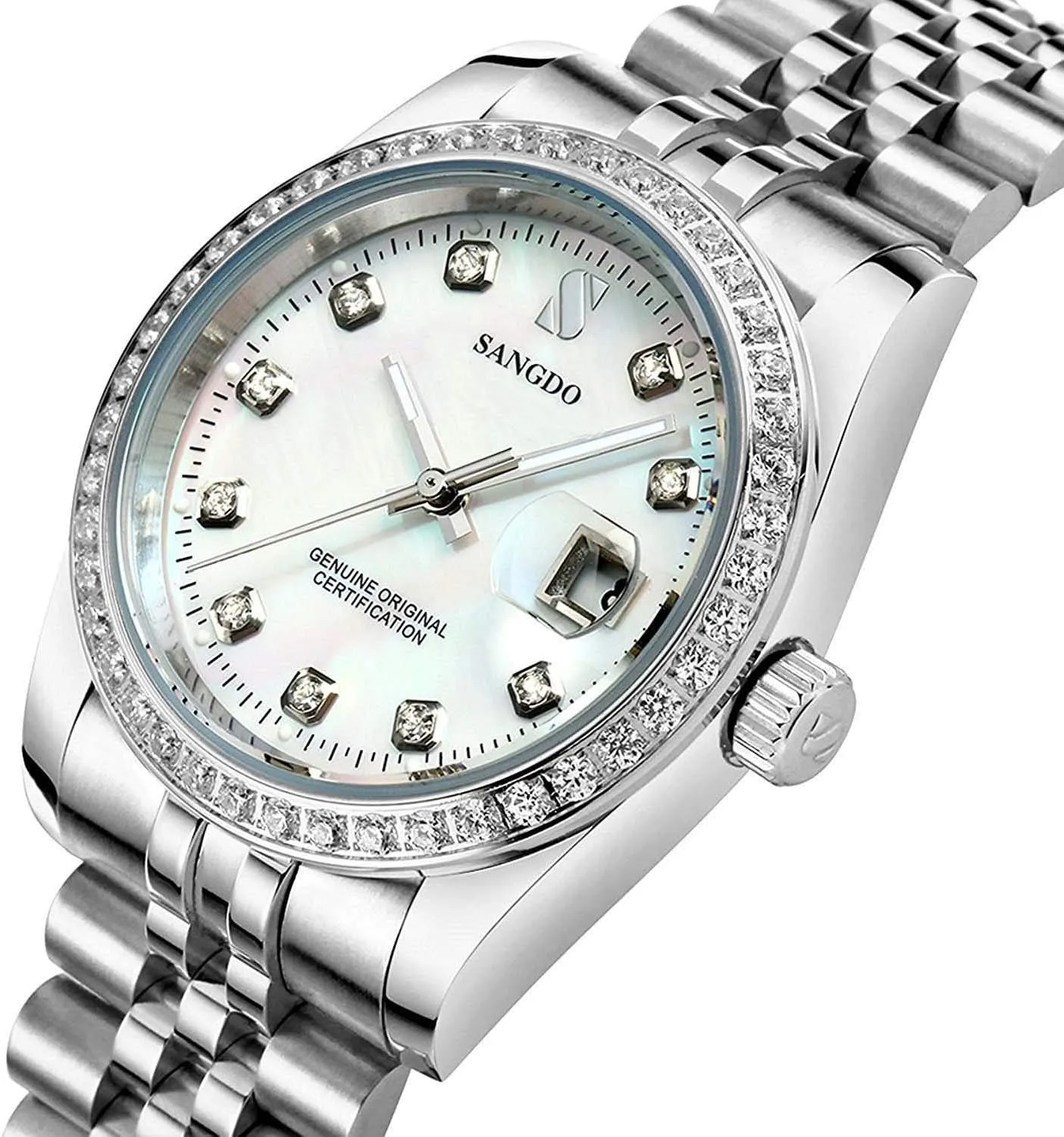 Watches Fashion Automatic Self Wind Watch Stainless Calendar Window Water microbe Resistant Wrist Watch Gold Outdoor, Business Style, Gifts Luxury Men's Automatic 