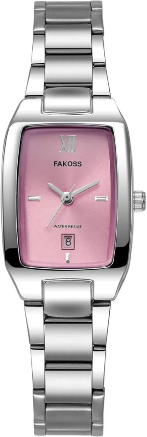 Watches for Women Calendar Waterproof Stainless Steel preservative heroism metropolitan Ladies Bracelet Wristwatch CARLIEN Gold Silver Tone Small Luxury Analog Quartz 