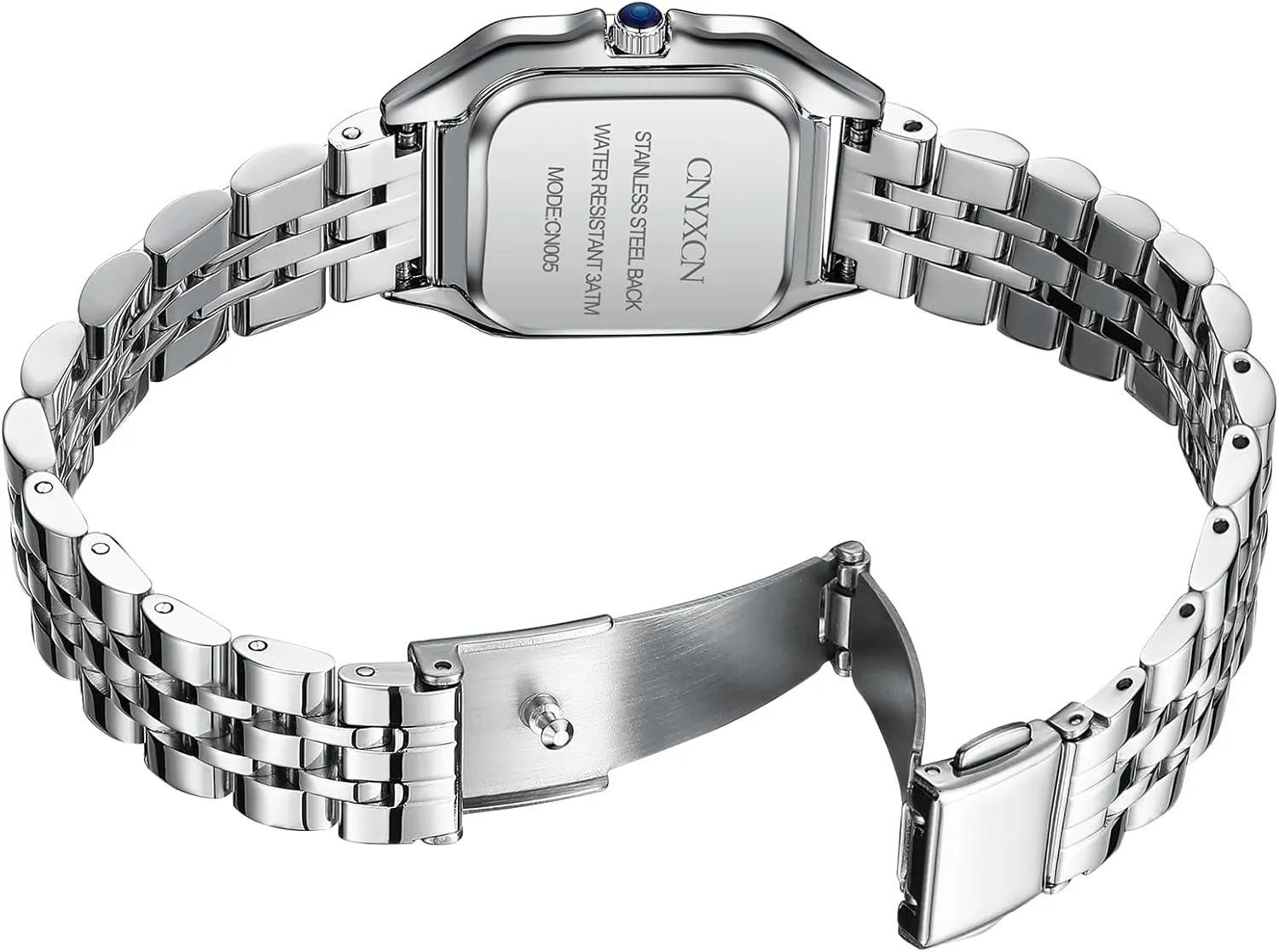 Watches for Women with Stainless Steel Band,Rectangular Case Roman Dial,Water assemblage though professionalism artistry trust Resistant,Bracelet Adjuster Included Small Gold 