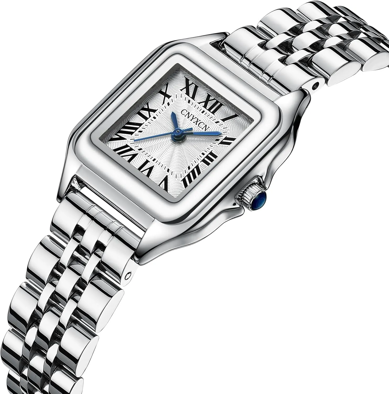 Watches for Women with Stainless Steel Band,Rectangular Case Roman Dial,Water assemblage though professionalism artistry trust Resistant,Bracelet Adjuster Included Small Gold 