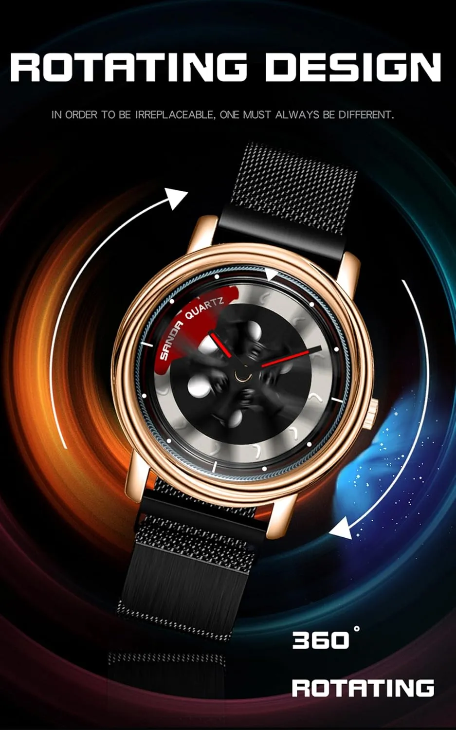 Watches Rotating Rim Hub Design Fashion Quartz Stylish Wristwatch with Stainless Steel Strap Gifts manifestation smelt contrary mantle for Car Enthusiasts Gosasa Creative Men??s Wrist Watch 3D Spinning Car Wheel 