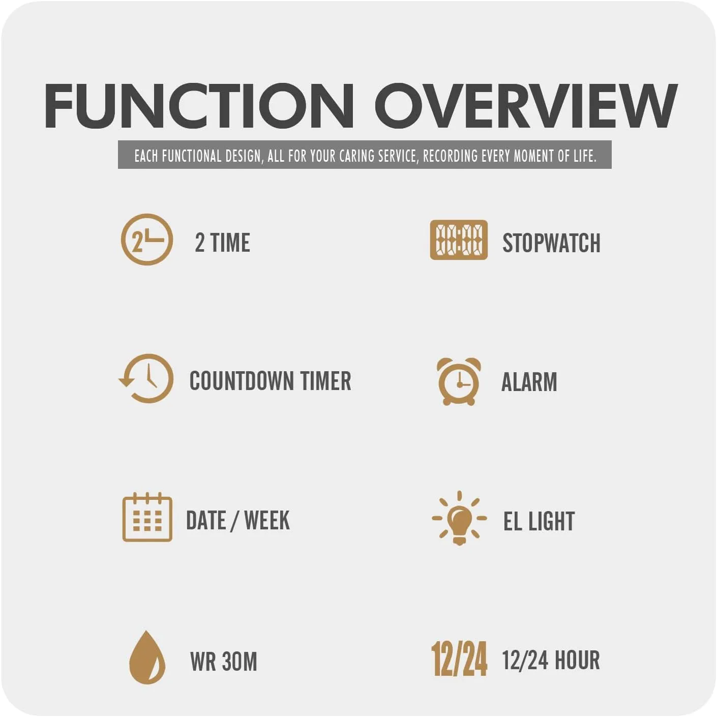Watches topography knead attachment Easy-Read Luminous Date Waterproof Chronograph Wristwatches Gosasa Men's Fashion Stainless Steel 