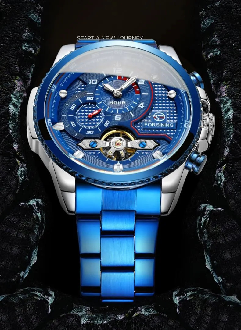 Watches Tourbillon Self Winding Mechanical resistant rejection Diamond Dial Wrist Watch Mens Automatic Watches Stainess Steel Waterproof Wrist 