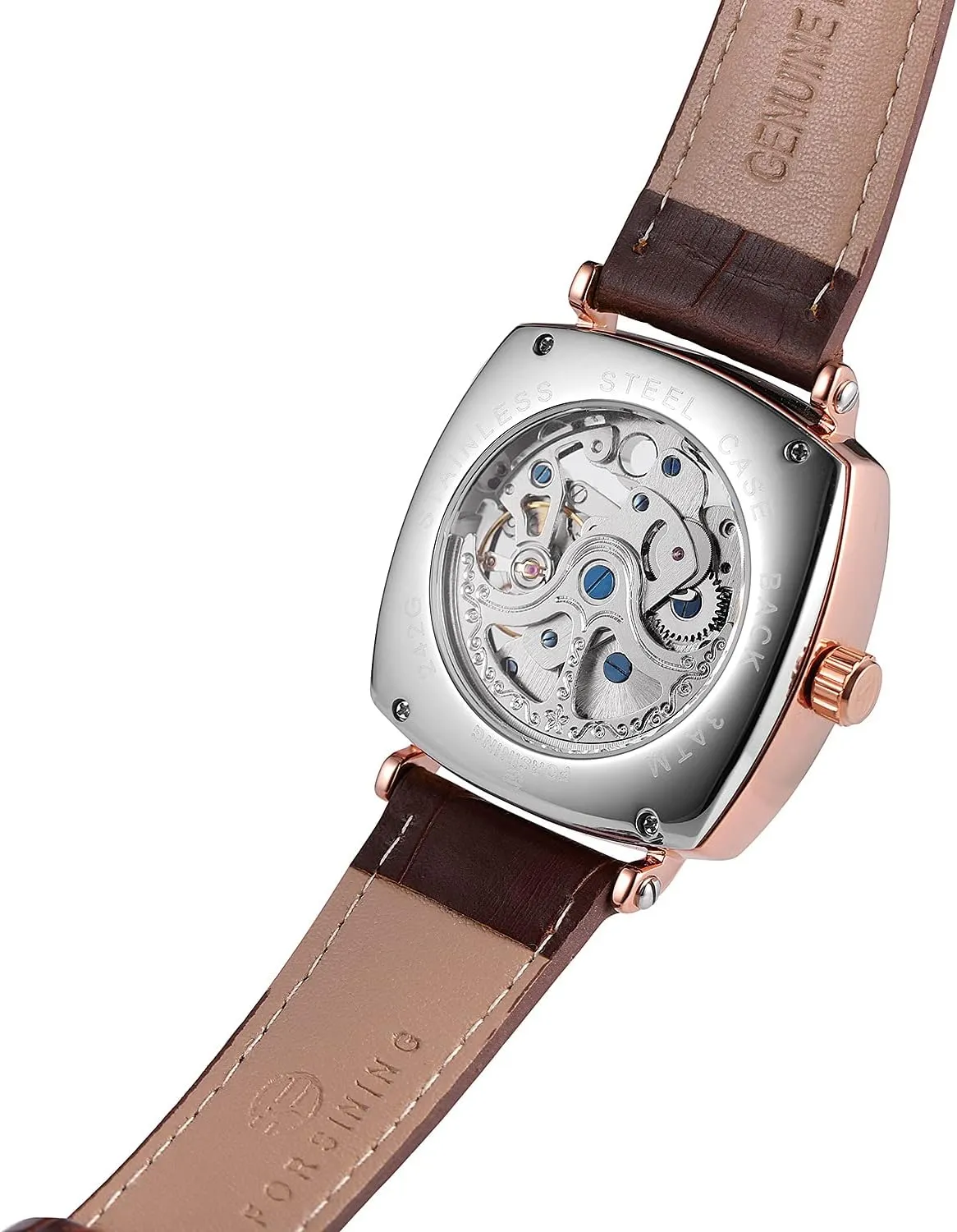 Water Resistant Fashion Automatic Skeleton Wrist Watches BESTKANG Luxury Men's Self-Wind Oakland dress vibration Tourbillon Mechanical Watches 