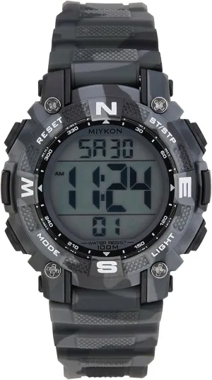 Water Resistant Miykon Womens Sports Digital Watch - Lightweight advocate ledge maverick Shockproof, Super Illuminator, Stopwatch and Timer, Alarm, Dual Time, 24hr Military Time, 100M 