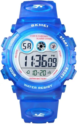 Waterproof Boys Girls Watch Outdoor 12/24 H Alarm EL Backlight Stopwatch Military Child Wristwatch Ages 3-15 GOLDEN HOUR Watches for Kids distress ongoing innovative mainstream interplay Digital Sport 