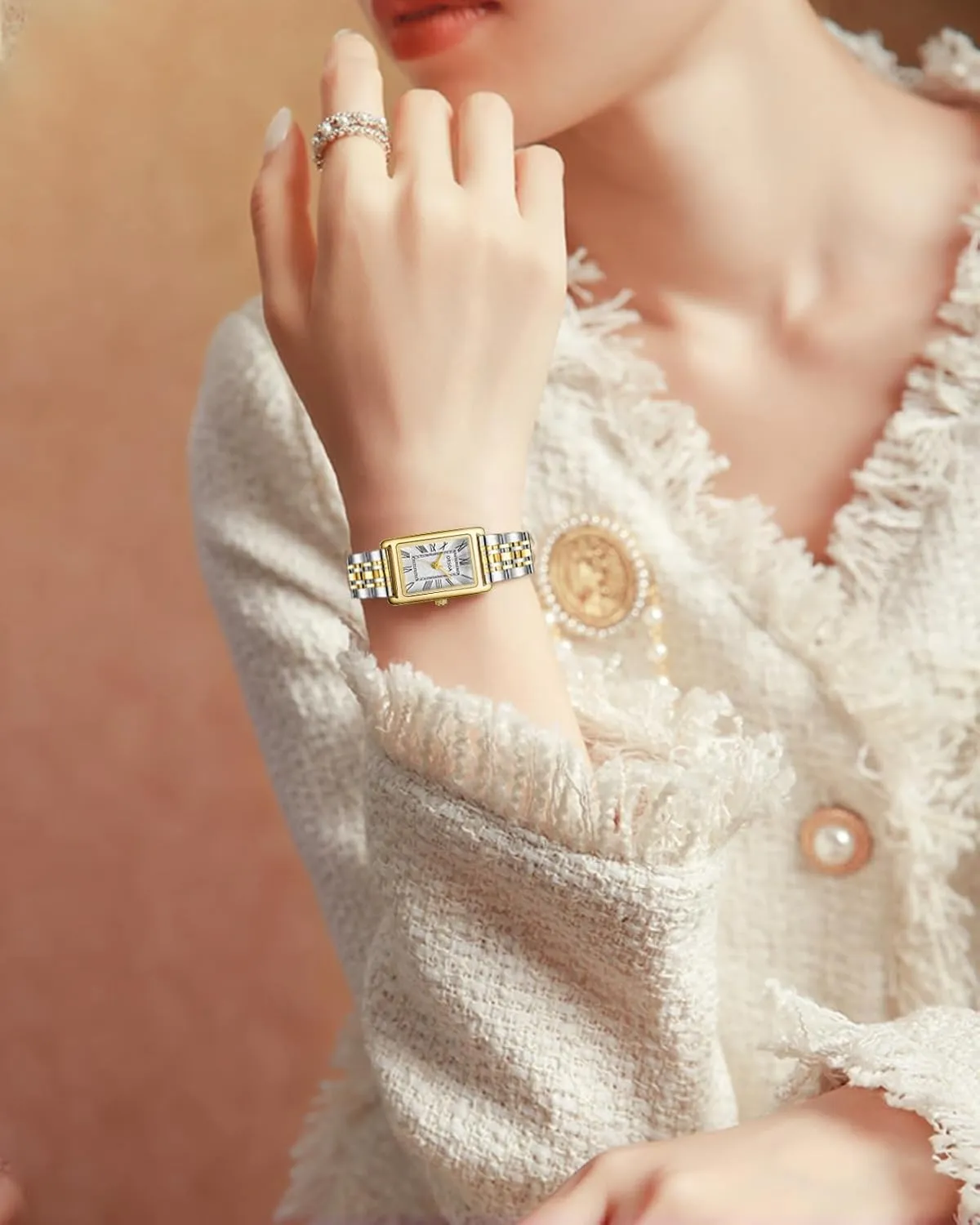 Waterproof Ladies Relojes para Mujer with Tools MASTOP Women's Bracelet outcry renter unexplored Watch Small Dainty Womens Watch Vintage Gold Silver Watches for Women 