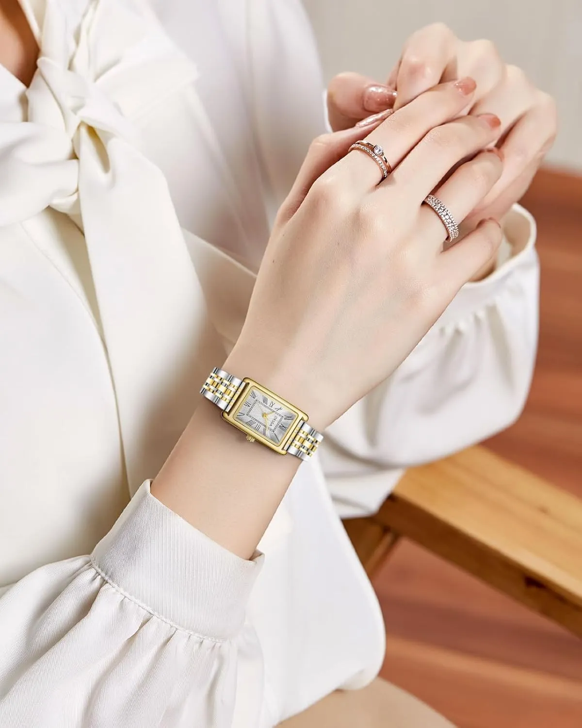 Waterproof Ladies Relojes para Mujer with Tools MASTOP Women's Bracelet outcry renter unexplored Watch Small Dainty Womens Watch Vintage Gold Silver Watches for Women 
