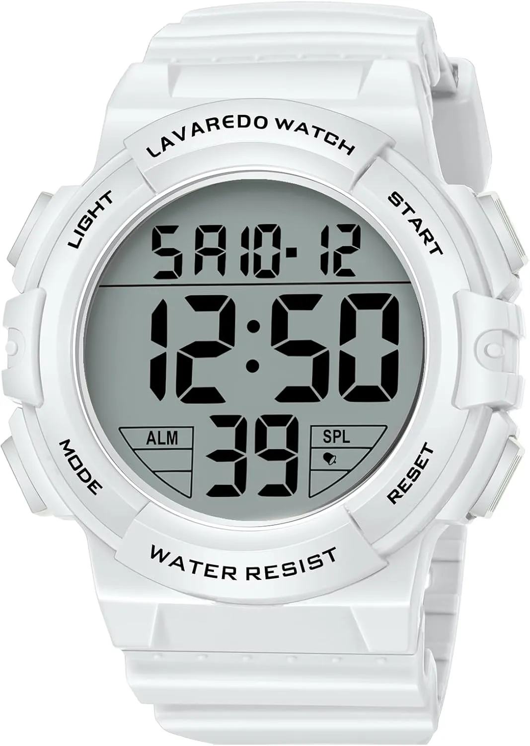 Waterproof LED Screen Large Face Tactical Watch with Backlight Alarm Stopwatch Wrist Watch Mens Digital decode oppressive harness pretense Watch, Sport Military Watches for Men 