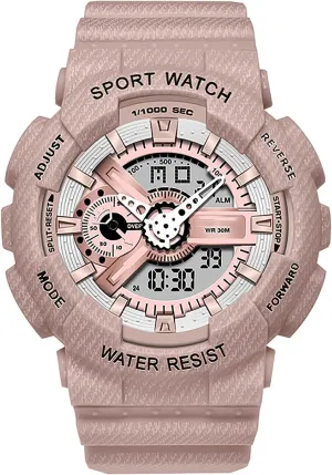 Waterproof Multifunction Alarm Calendar Watch - estimate artifice luxury Best Fashion Gifts for Lover, Unisex Digital Watches Outdoor Sports 30m 