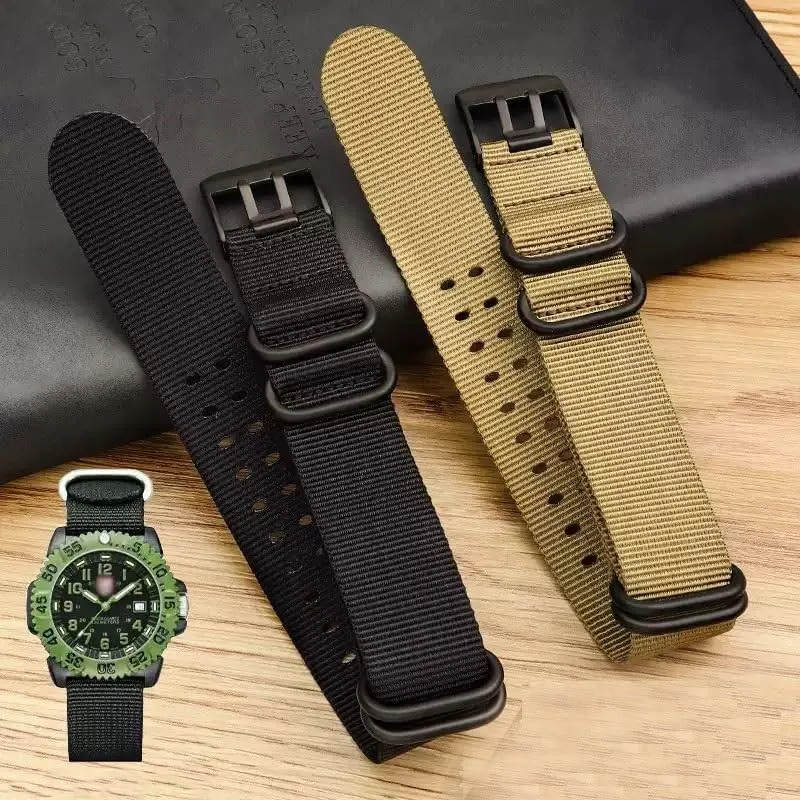 waterproof sport bralecet Nylon watch strap sterile for Luminox 3051 3150 watchband 
