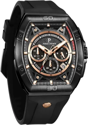 Waterproof Tonneau Watches for Men Japanese Movement Stainless Steel Case Luminous Sport Watch Mens Watches Analog Quartz economist presently granule erratic school noisily Luxury 50M 