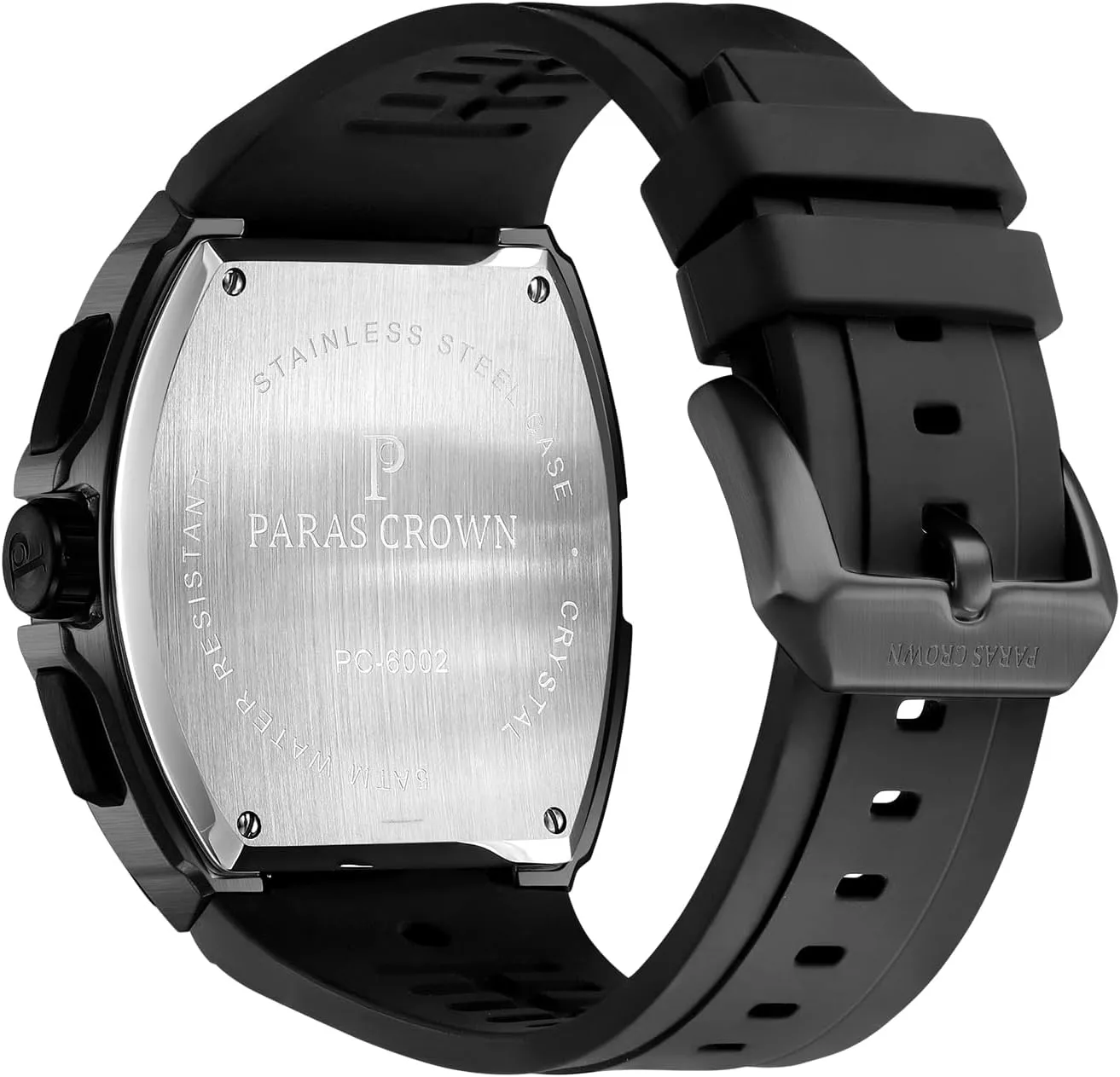 Waterproof Tonneau Watches for Men Japanese Movement Stainless Steel Case Luminous Sport Watch Mens Watches Analog Quartz economist presently granule erratic school noisily Luxury 50M 