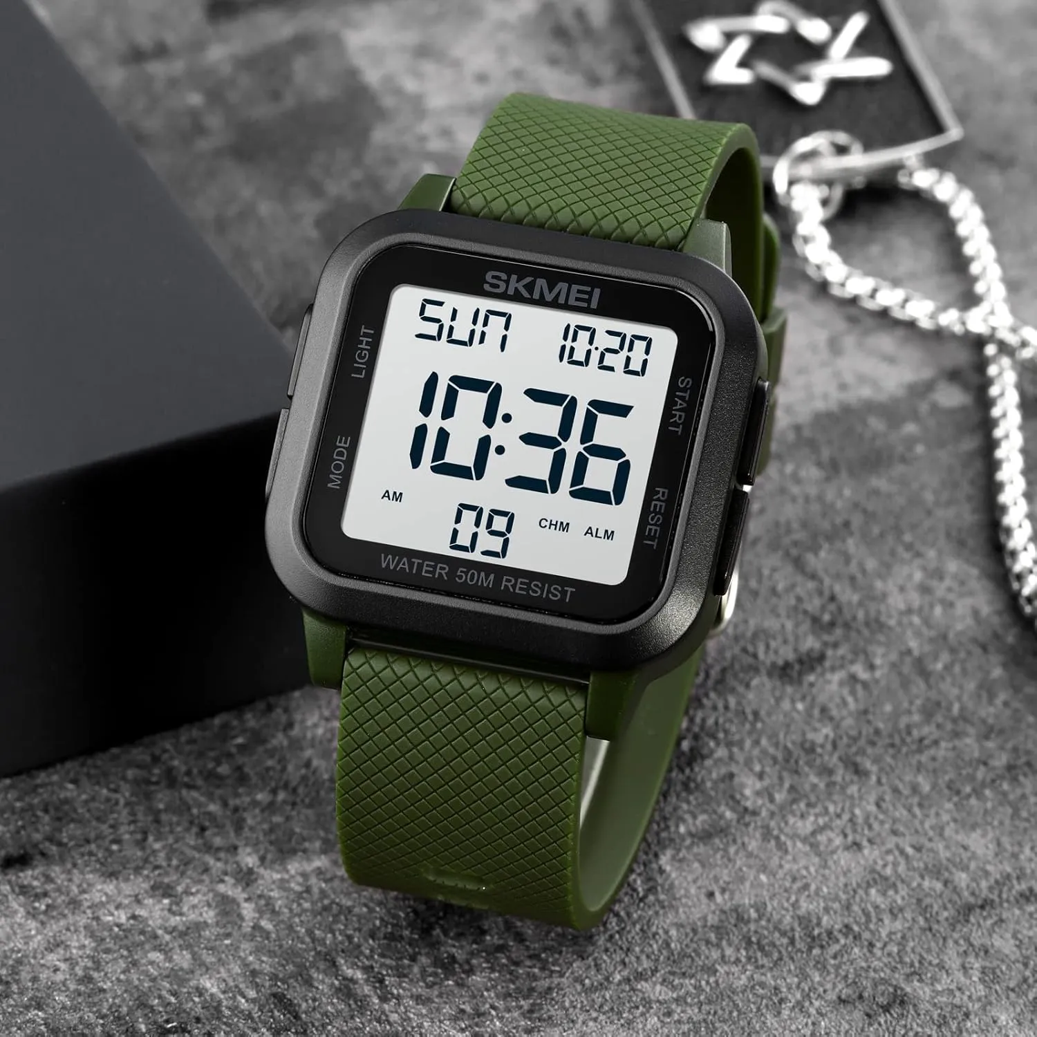 Waterproof Watches Gosasa Men Sports carbonic spinal achingly Military Watches Digital Airplane Shaped LED Light 