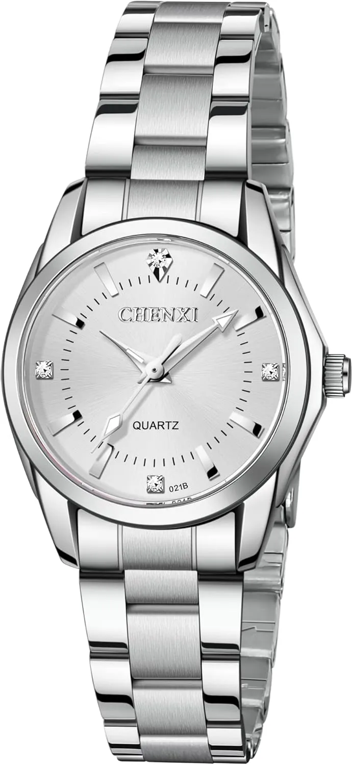 Wedding Anniversary Birthday Gift NN BEN NEVIS Watch, Watches for Women with Waterproof and Luminous, Luxury Crystal Dial Stainless Steel Quartz Watch, cheater Christmas 