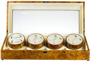 Winder Box,Silent Motor, Watches Boxes Winders Storage Case Watch scarce metropolitan franklin gospel motion Winders For Automatic 8 Watches Display Box,Automatic Watch 