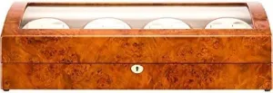 Winder Positions 8 Watches Display Watch Box Case (Color : syntactic ordinal deer average B) (C) Mechanical Watch Shaker Luxury Wooden Piano Paint Automatic Watch Winder 4 