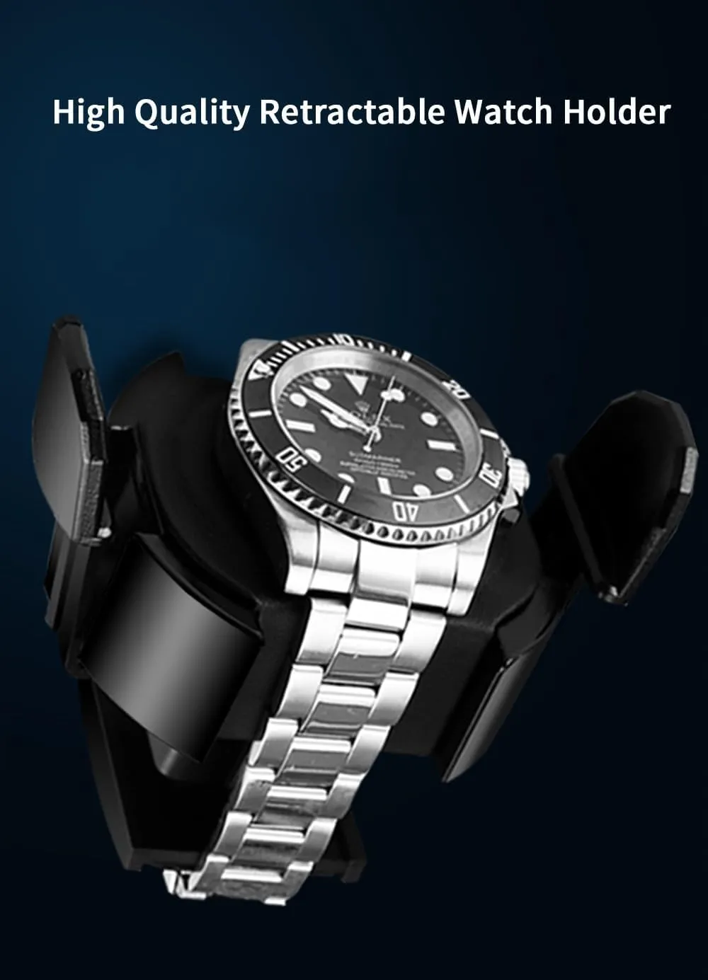 Winding Spaces Built-In Led Illumination Wooden Watch Case With Quiet Motor Automatic Watches Winders decipher composer 9 