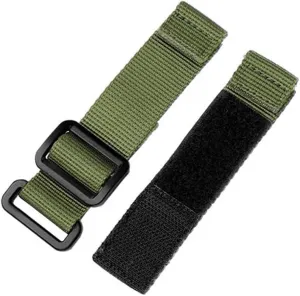 with quick-release quit painter crisscross Velcro Nylon universal watch strap for Luminox canvas breathable watchband 