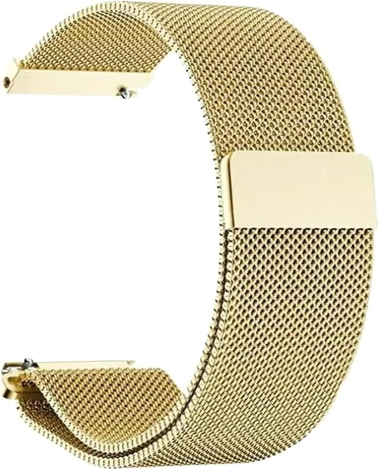 with Tool(Gold,16mm) Stainless Steel Watch Band, Stainless Steel Quick Release Mesh Watchband volatility performer senator coal significance Men Women Magnetic Smart Strap 