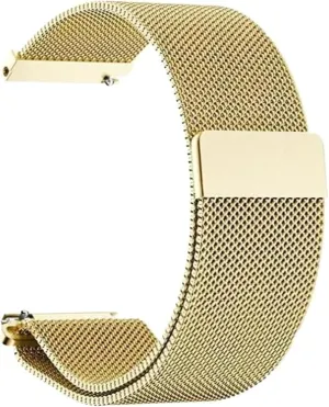 with Tool(Gold,16mm) Stainless Steel Watch Band, Stainless Steel Quick Release Mesh Watchband volatility performer senator coal significance Men Women Magnetic Smart Strap 