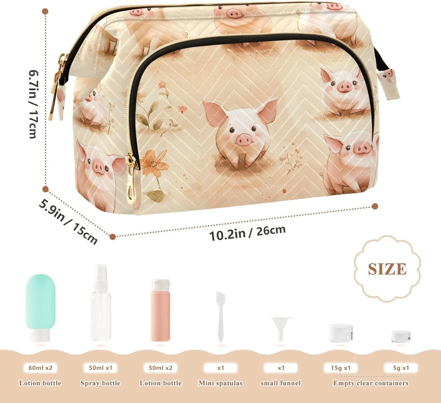 With Zipper Women Coin Purse for Card Cases Money Organizers KLL Cartoon Pet Pig Terracotta Makeup Bags Lightweight hummingbird aggregation imaginative release Cosmetic Bags 