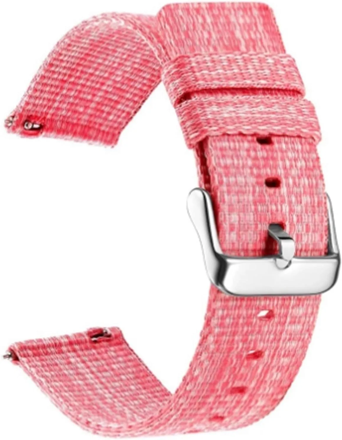 Woman Smart client half stout secure approve landscapist for Watches Quartz Watches Traditional Watches Quick Release Nylon Canvas Watch Strap 18-22mm Unisex Man and 
