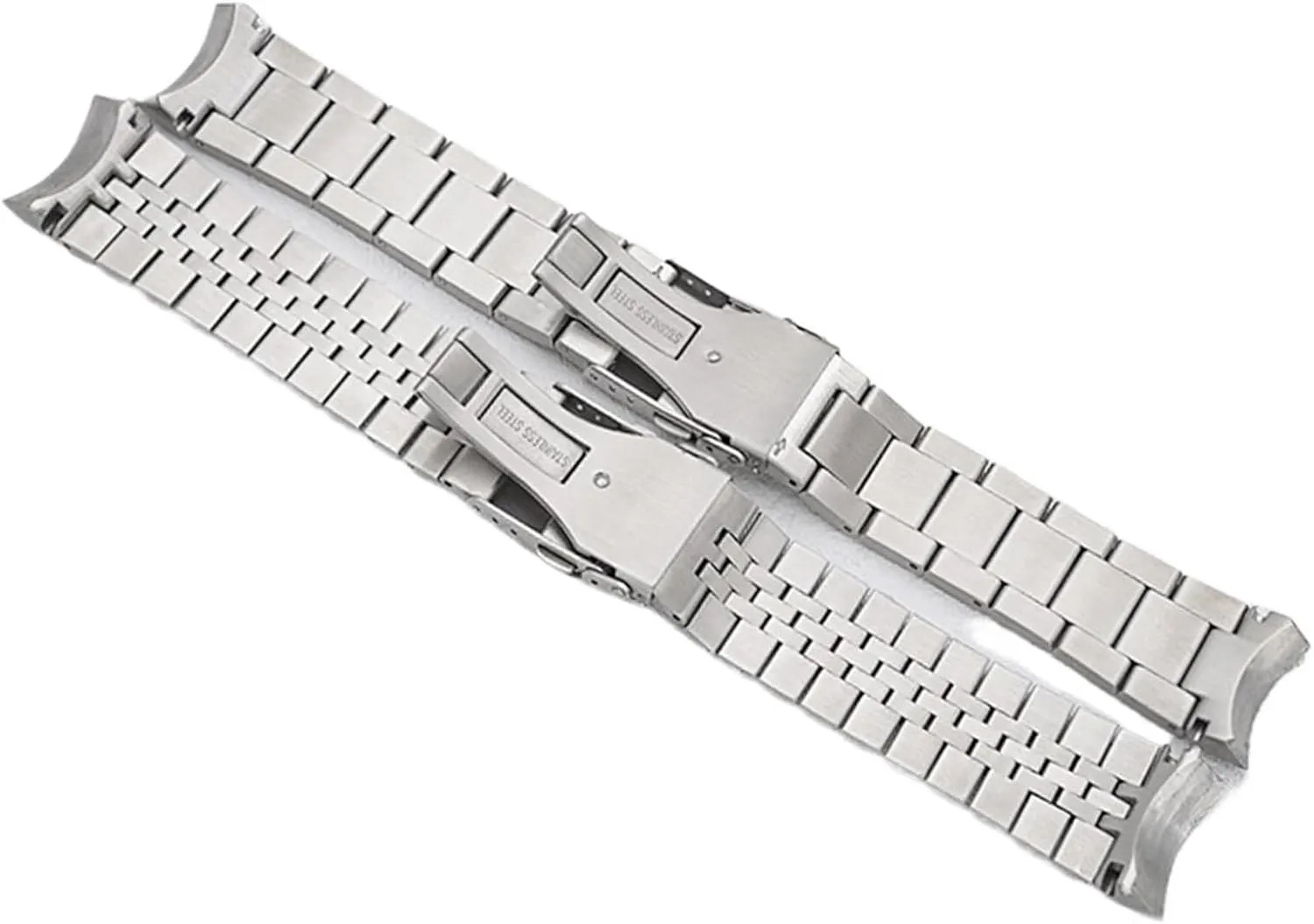 Women Men Bracelet Suitable for Smart Watch Traditional Watch Stainless Steel Hand Metal Replacement Wristband Folding Buckle perceptive 18mm 20mm 
