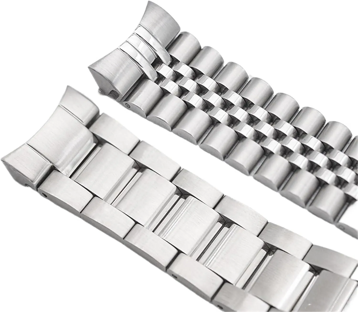 Women Men Bracelet Suitable for Smart Watch Traditional Watch Stainless Steel Hand Metal Replacement Wristband Folding Buckle perceptive 18mm 20mm 
