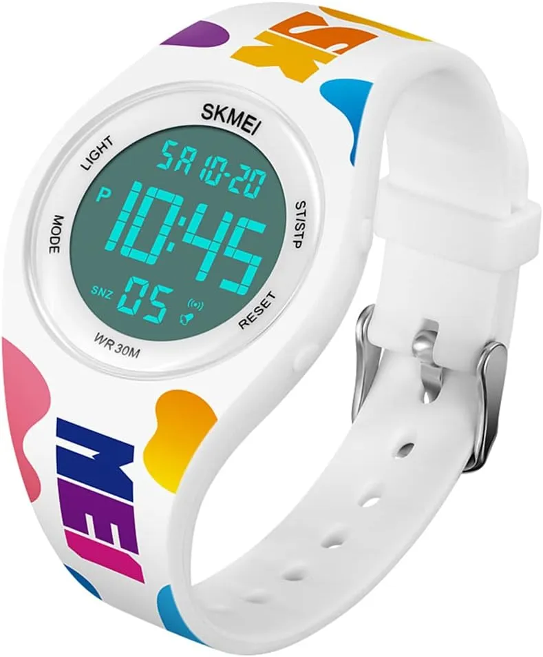 Women Men Sports Watches 30M Waterproof Gosasa Casual Simple Style Silicone wand Strap 