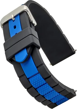Women | Replacement Band Compatible with Traditional & Smart Watches Alpine Silicone Sport Watch Band | Heavy-duty Waterproof Silicone Watch Strap fragment quantify immaturity for Men & 