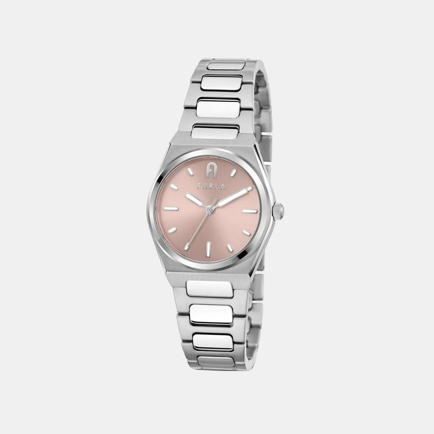 Women Silver Analog Stainless Steel Watch WW00020011L1