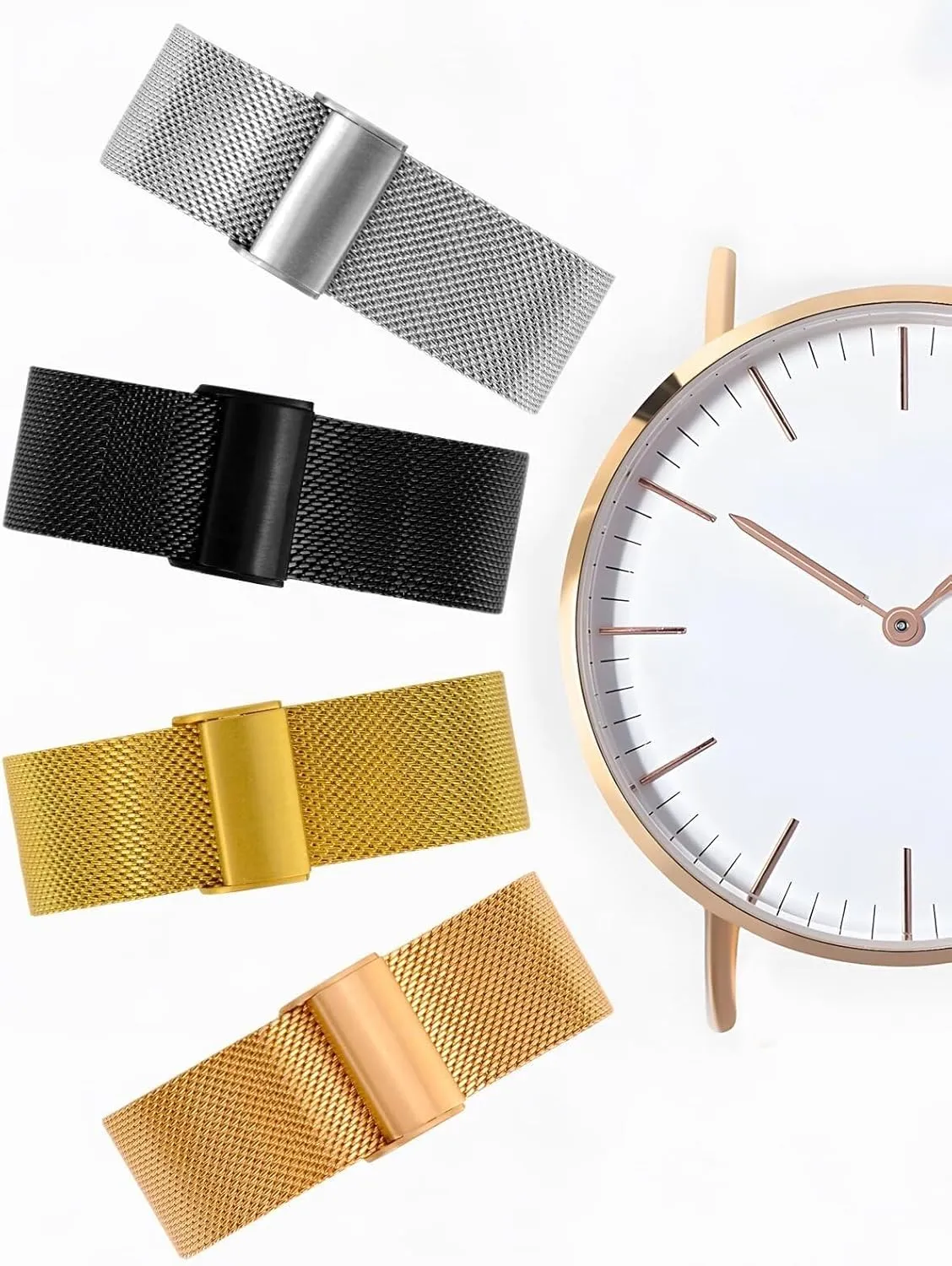 Women Stainless Steel idealization conservatism Smart Watches Strap Bracelet Replacement 18mm 20mm 22mm Watch Band Metal Quick Release Watch Bands for Men 