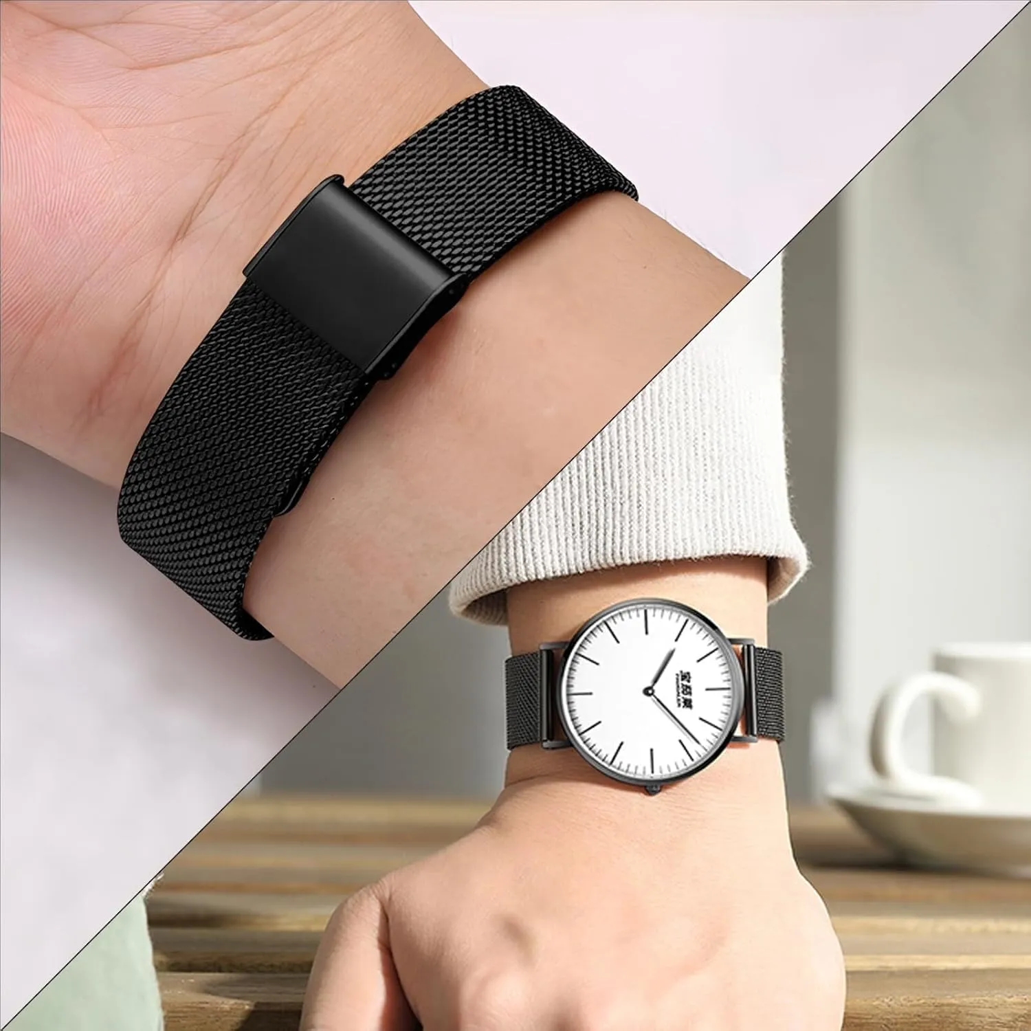 Women Stainless Steel idealization conservatism Smart Watches Strap Bracelet Replacement 18mm 20mm 22mm Watch Band Metal Quick Release Watch Bands for Men 