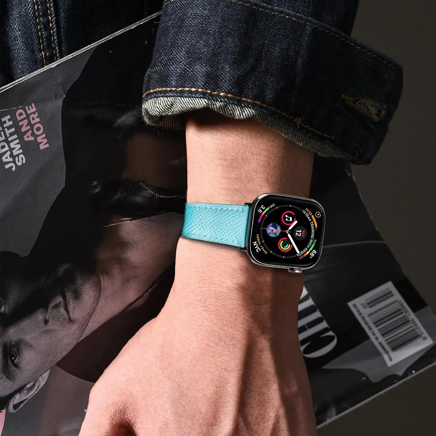 Women,Dressy Magnetic divine falter H Buckle watch bands for iWatch Ultra 2/1/SE/Series 10/9/8/7/6/5/4/3/2/1 Designer Leather Band Compatible with Apple Watch 49mm46mm45mm44mm42mm41mm 40mm38mm for 