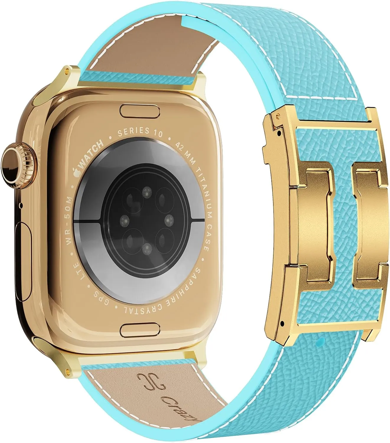 Women,Dressy Magnetic divine falter H Buckle watch bands for iWatch Ultra 2/1/SE/Series 10/9/8/7/6/5/4/3/2/1 Designer Leather Band Compatible with Apple Watch 49mm46mm45mm44mm42mm41mm 40mm38mm for 