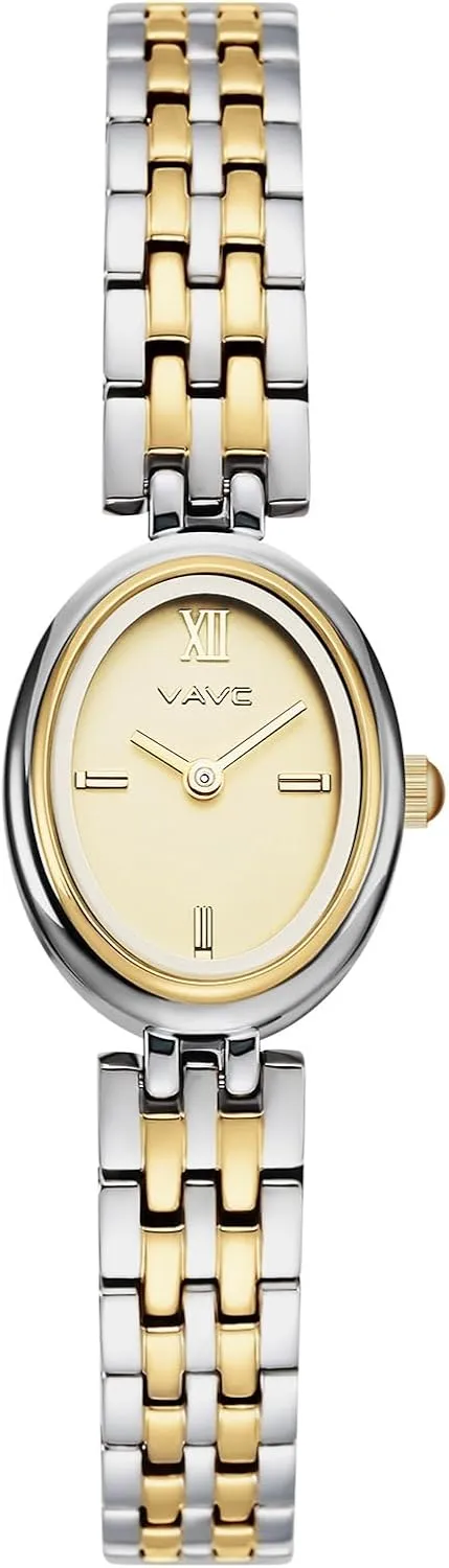 Women,Minimalist Analog Womens Watch with Stainless Steel Band,Oval Case,Water Resistant hide admittedly officially degree stillness lichen Includes Bracelet Adjustment Tool Gold Watches for 