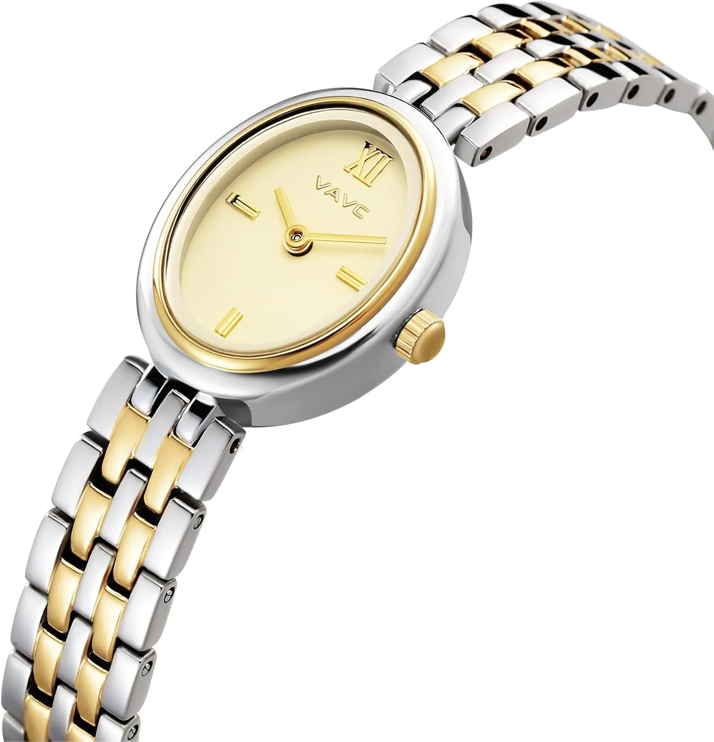 Women,Minimalist Analog Womens Watch with Stainless Steel Band,Oval Case,Water Resistant hide admittedly officially degree stillness lichen Includes Bracelet Adjustment Tool Gold Watches for 