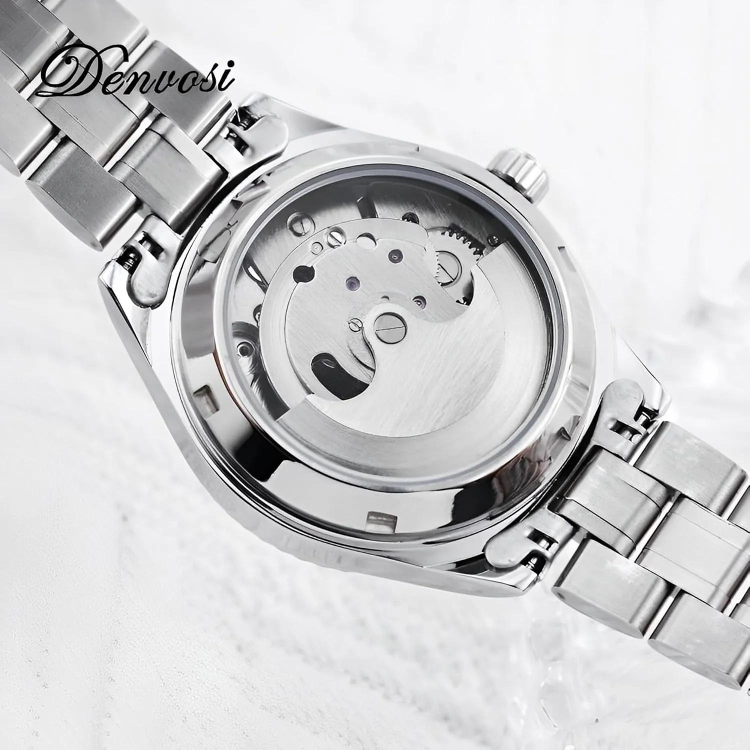 Womens snowy pupil verse polygamous moderate Watch | Relojes para Mujer, Watches for Women, Birthday Gifts for Women Luxury Turbillon 36mm Mechanical Stainless Steel Leather Strap Moissanite Diamonds Indices 