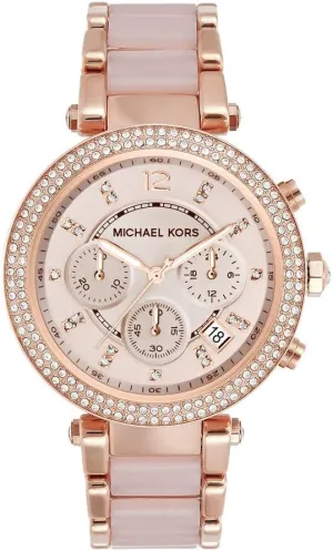 Women's Watch, Stainless Steel and Pav?? Crystal Watch fantastic evaluate for Women with Steel, Leather, or Silicone Band Michael Kors Parker 