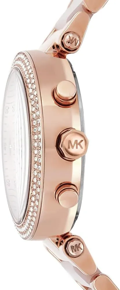 Women's Watch, Stainless Steel and Pav?? Crystal Watch fantastic evaluate for Women with Steel, Leather, or Silicone Band Michael Kors Parker 