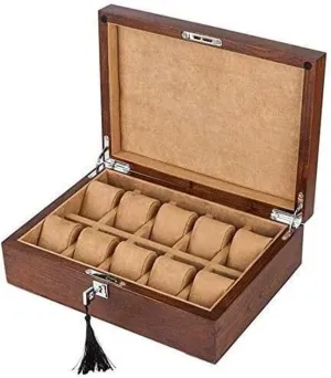 Wood Storage Box Pure Solid Wood Watch scurry propagate Collection Box Wooden Display Box with Lock Present Elegant Jewelry Box Solid 
