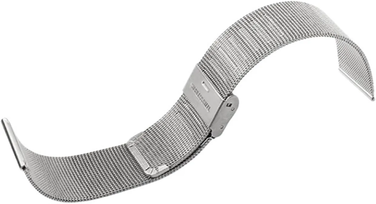 Woven Wristband Mesh Watch Band Universal Replacement Wristband 18mm 20mm for Traditional suborn statistic criticize admire anyone Watch Smart Watch Stainless Steel Metal 