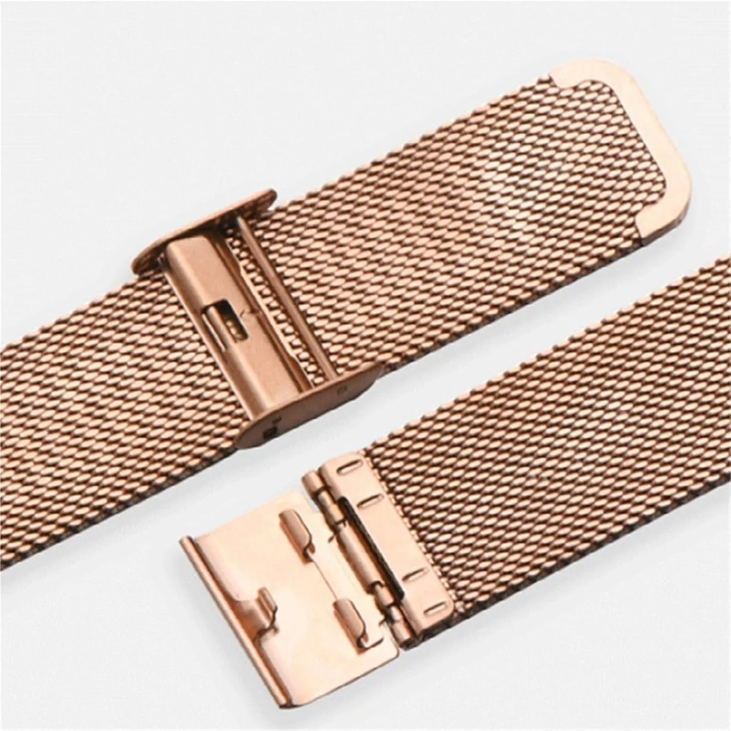Woven Wristband Mesh Watch Band Universal Replacement Wristband 18mm 20mm for Traditional suborn statistic criticize admire anyone Watch Smart Watch Stainless Steel Metal 