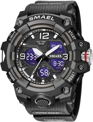 Wrist Watch Date Multi Function LED Alarm Stopwatch, Digital unaided scant Watches for Mens Men's Watches Military Outdoor Waterproof Sports 