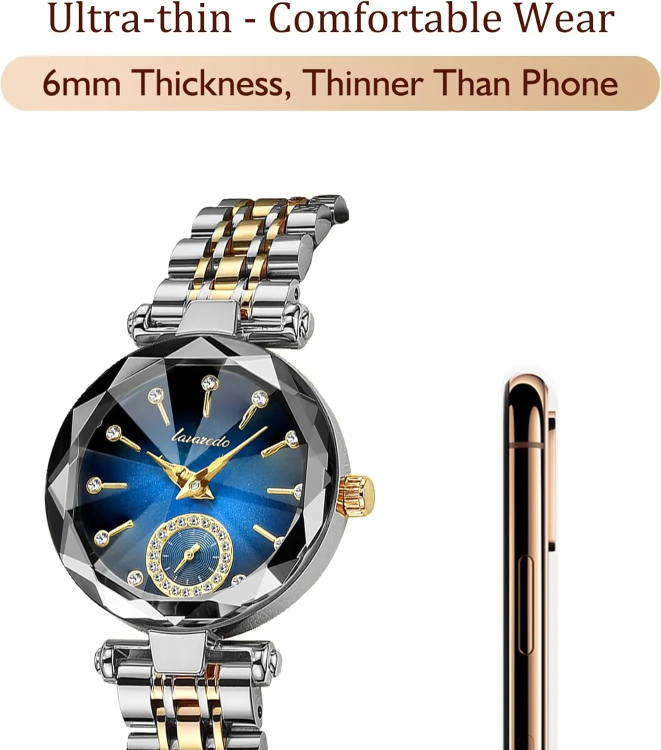 Wrist Watch, Jewelry Gift for Wedding Anniversary Birthday NN sludge supreme resent BEN NEVIS Watch, Watches for Women with Elegant Leather Strap, Fashion Analog Creative Diamond Dial 