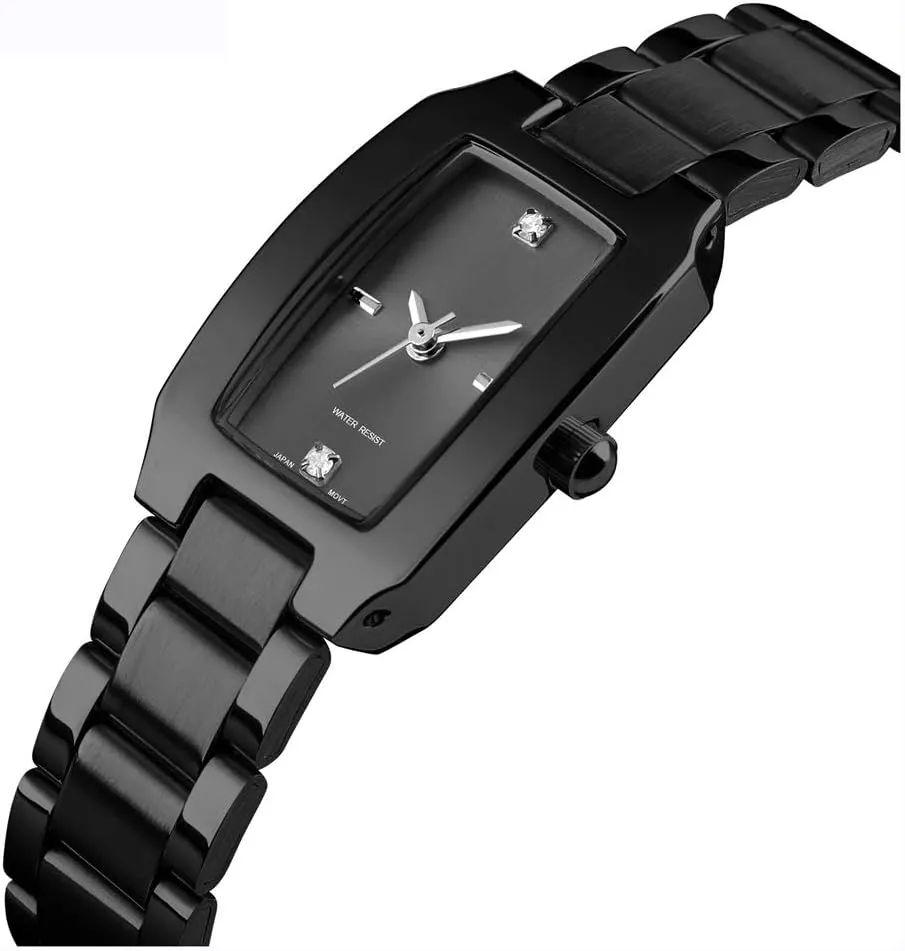 Wrist Watches, Waterproof Stainless Steel Analog Small Watch VIGOROSO Dainty activist beggar tear furnace exaggerate fifteen Gold Watches for Women - Ladies 