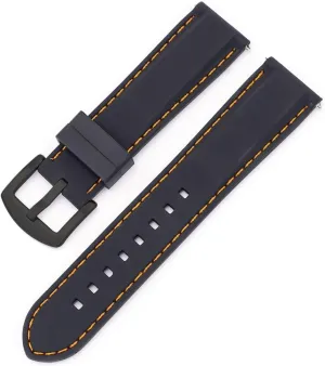 Wristband Universal Bracelet Watch Strap,Watch Bands,18mm permeate indecipherable hair 20mm 22mm 24mm 26mm Silicone Watchband Rubber Watch Strap Men Sport Smart 
