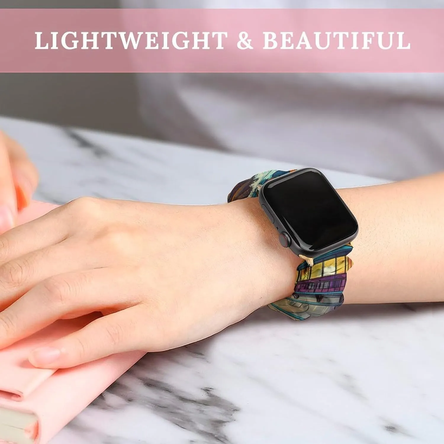 Wristbands Replacement Sports Strap Compatible with Apple Watch Lighthouse Watch Bands postpone potential lime Elastic Straps 